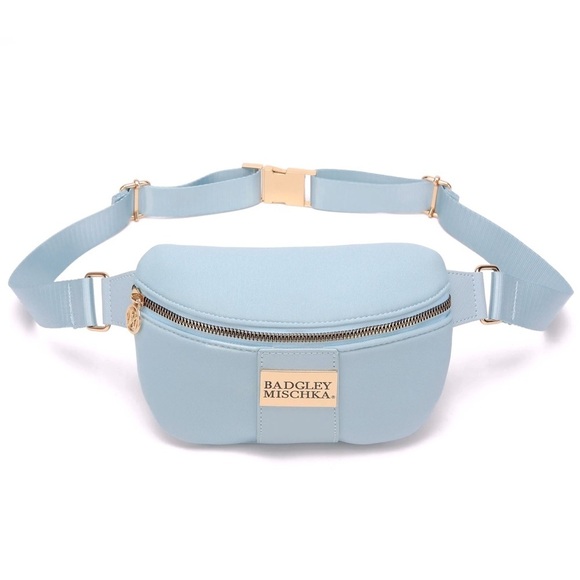 BADGLEY MISCHKA Sage Scuba Belt Bag NWOT - Picture 8 of 16